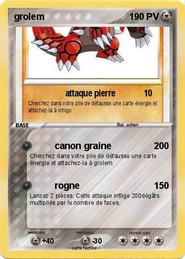 Pokemon grolem