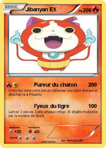 Pokemon Jibanyan EX