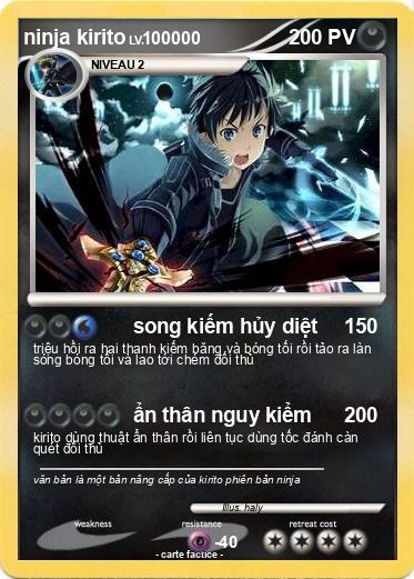 Pokemon ninja kirito