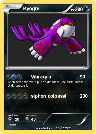 Pokemon Kyogre
