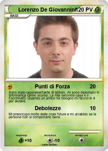 Pokemon Lorenzo De Giovannini