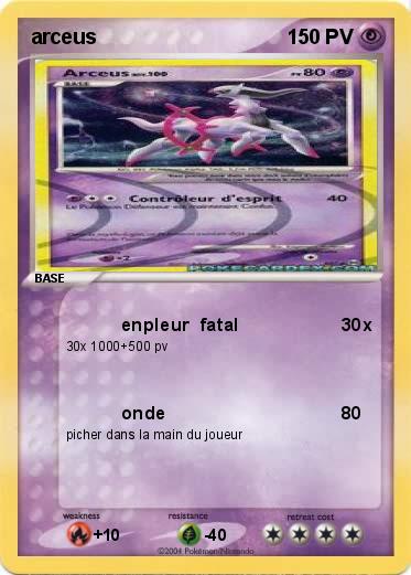 Pokemon arceus
