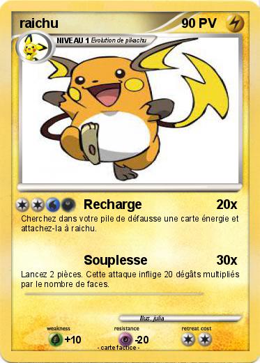 Pokemon raichu