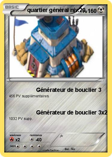 Pokemon quartier général niv.20