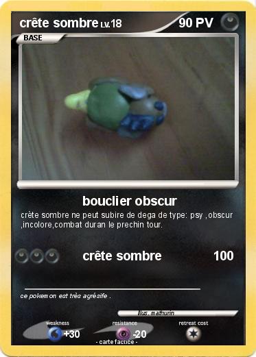 Pokemon crête sombre