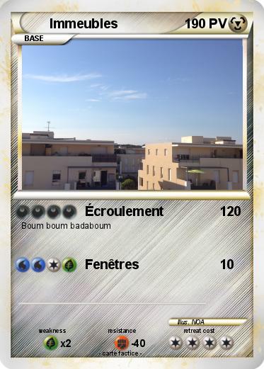 Pokemon Immeubles