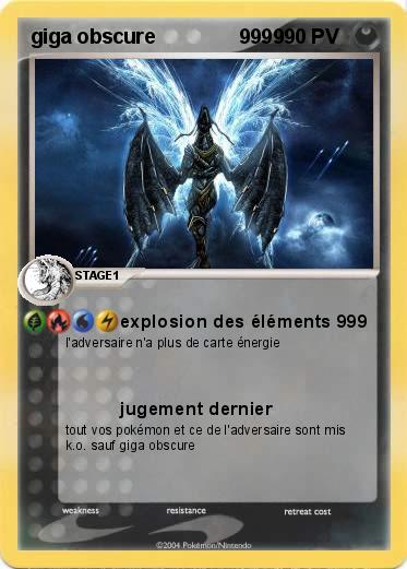Pokemon giga obscure               9999