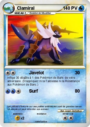 Pokemon Clamiral
