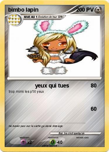 Pokemon bimbo lapin