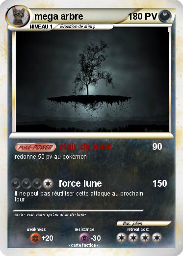Pokemon mega arbre