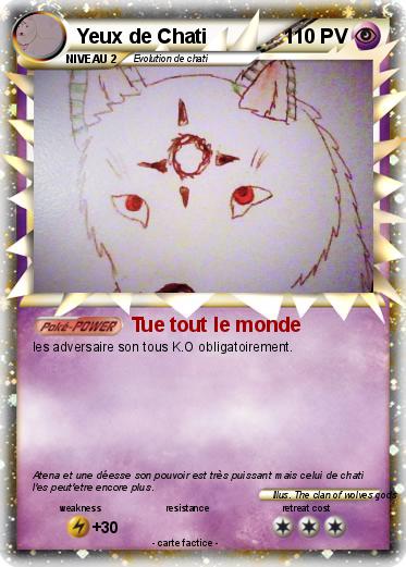 Pokemon Yeux de Chati