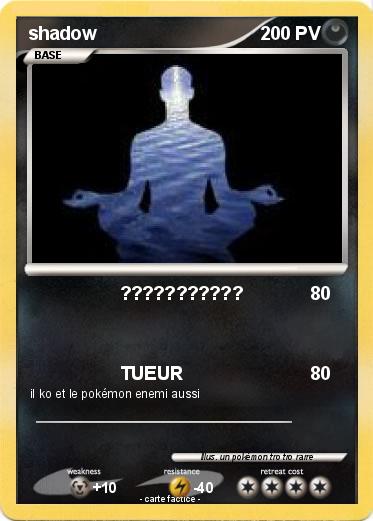 Pokemon shadow