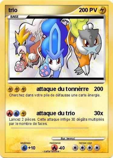 Pokemon trio