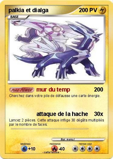 Pokemon palkia et dialga