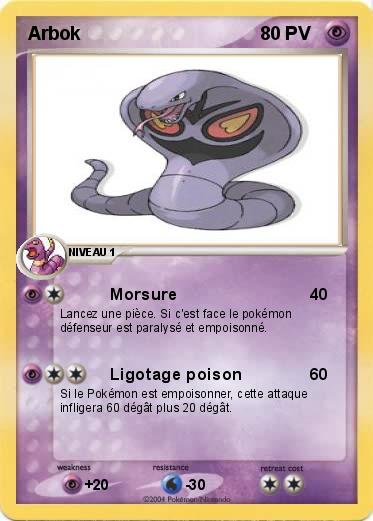 Pokemon Arbok