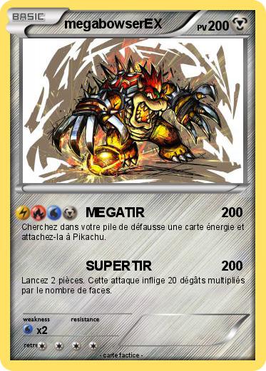 Pokemon megabowserEX