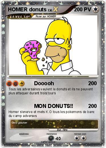 Pokemon HOMER donuts