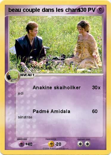 Pokemon beau couple dans les chans