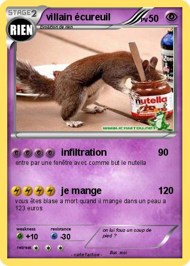 Pokemon villain écureuil