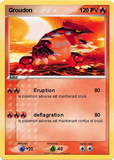 Pokemon Groudon