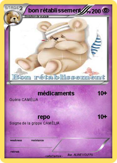Pokemon bon rétablissement