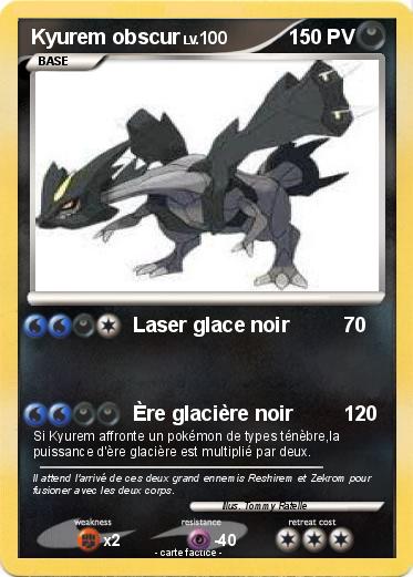 Pokemon Kyurem obscur
