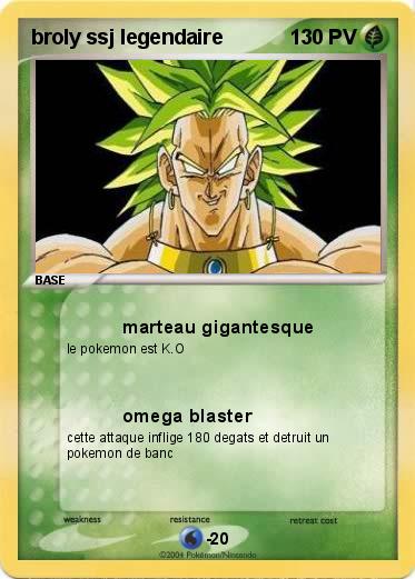 Pokemon broly ssj legendaire