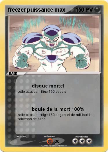 Pokemon freezer puissance max