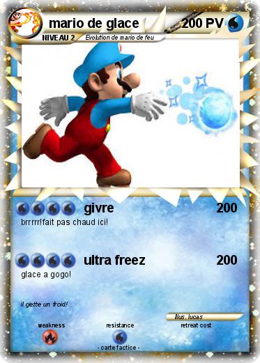 Pokemon mario de glace