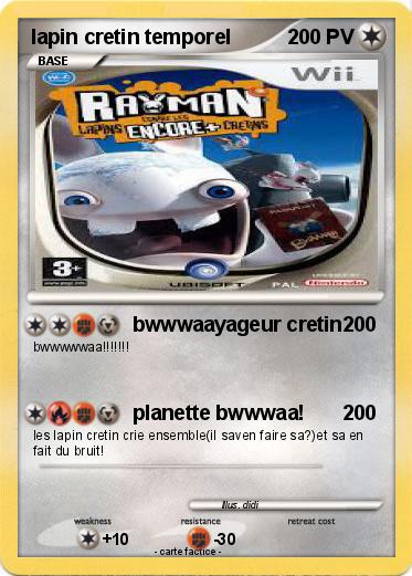 Pokemon lapin cretin temporel