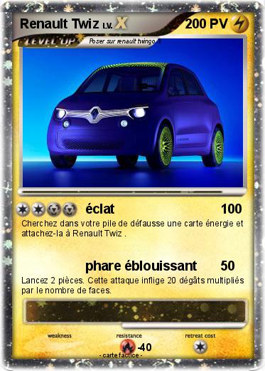 Pokemon Renault Twiz