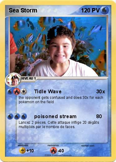 Pokemon Sea Storm
