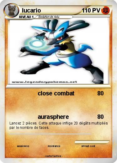 Pokemon lucario