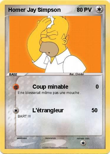 Pokemon Homer Jay Simpson