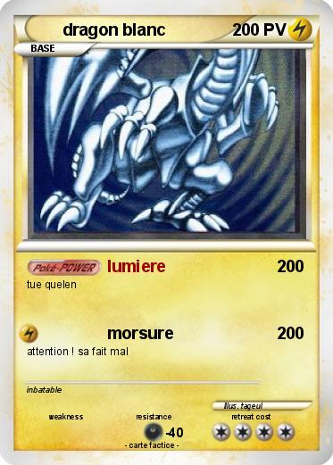 Pokemon dragon blanc