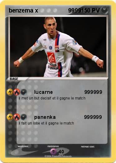 Pokemon benzema x                   9999