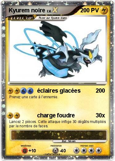 Pokemon Kyurem noire