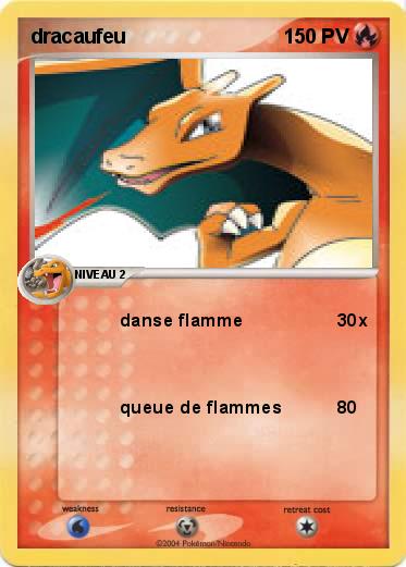 Pokemon dracaufeu 