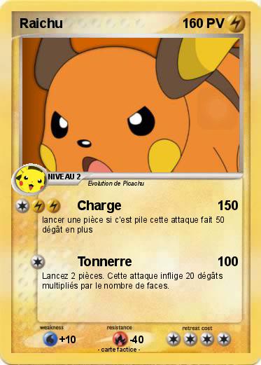 Pokemon Raichu