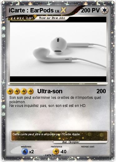Pokemon iCarte : EarPods
