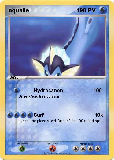 Pokemon aqualie                               1