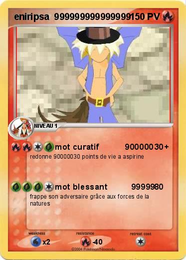 Pokemon eniripsa  999999999999999