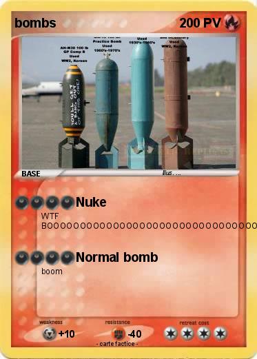 Pokemon bombs