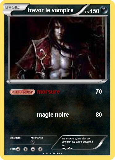 Pokemon trevor le vampire