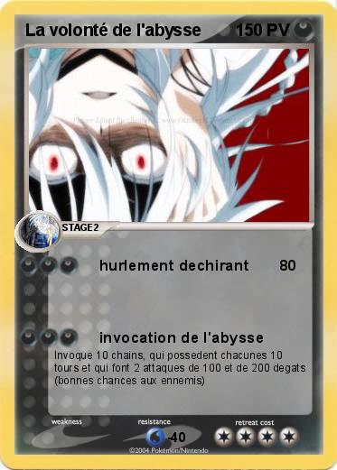 Pokemon La volonté de l'abysse 