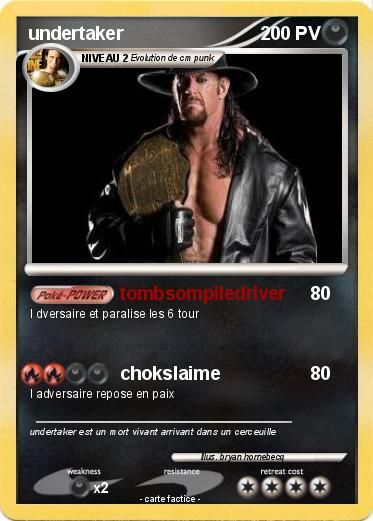 Pokemon undertaker