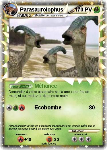 Pokemon Parasaurolophus