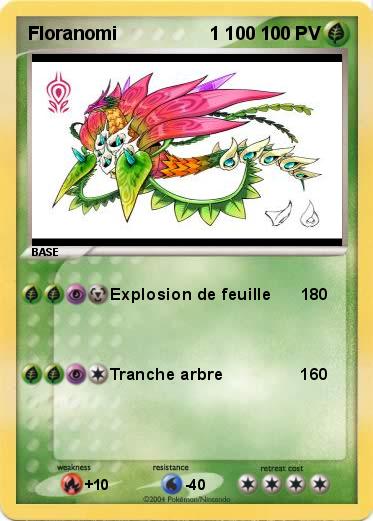 Pokemon Floranomi                  1 100