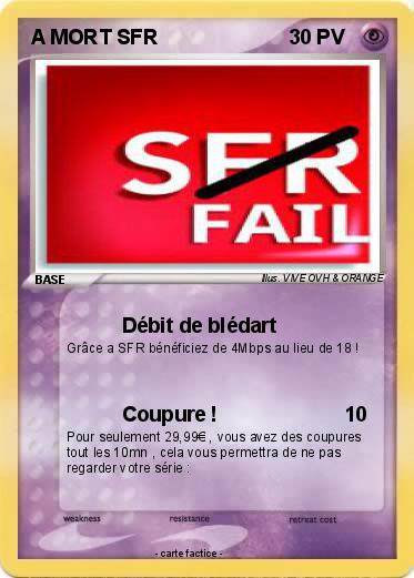 Pokemon A MORT SFR