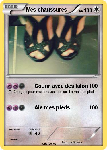 Pokemon Mes chaussures